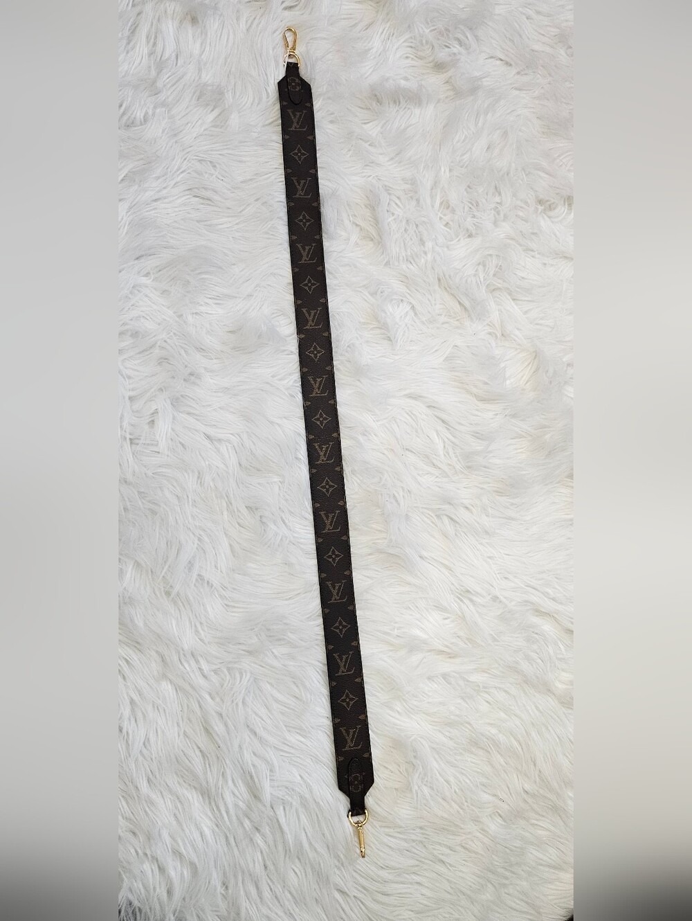 Inspired Monogram Strap in Brown